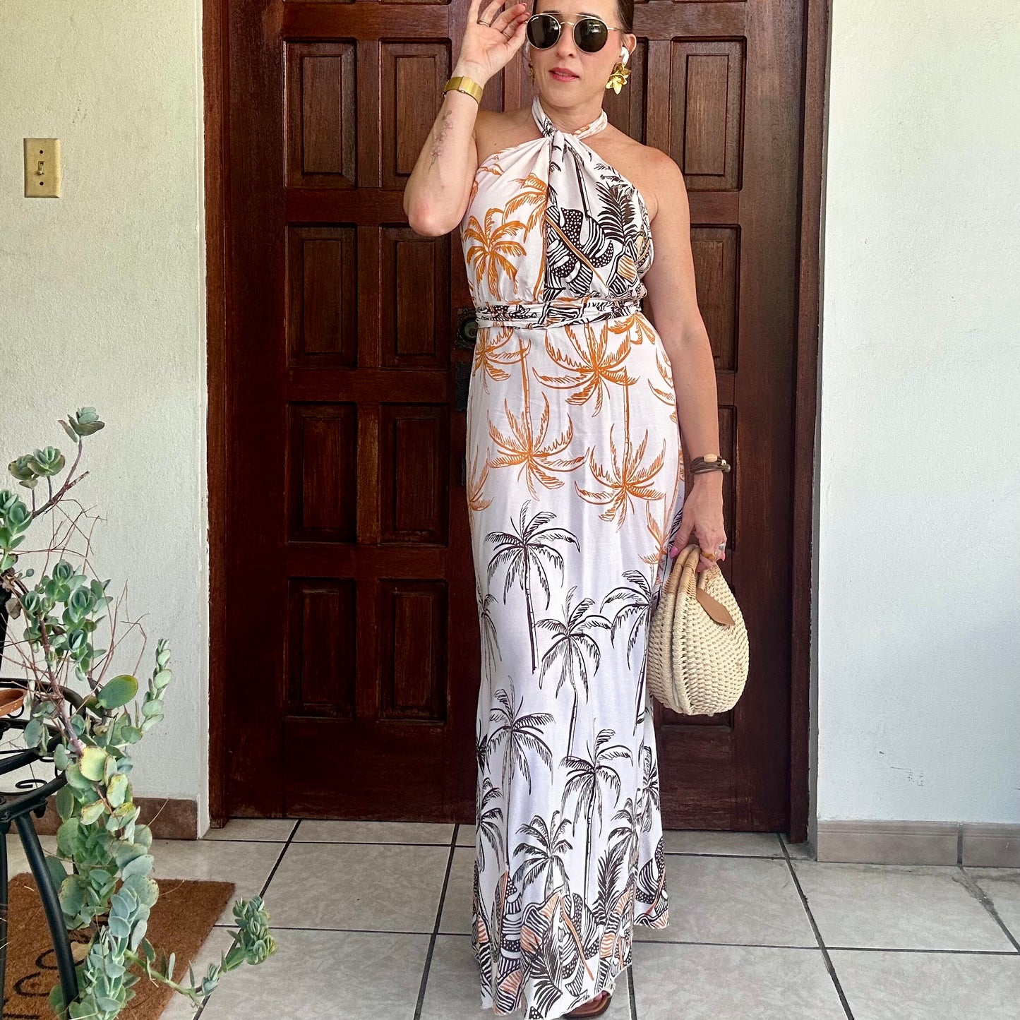 Playera Halter Dress