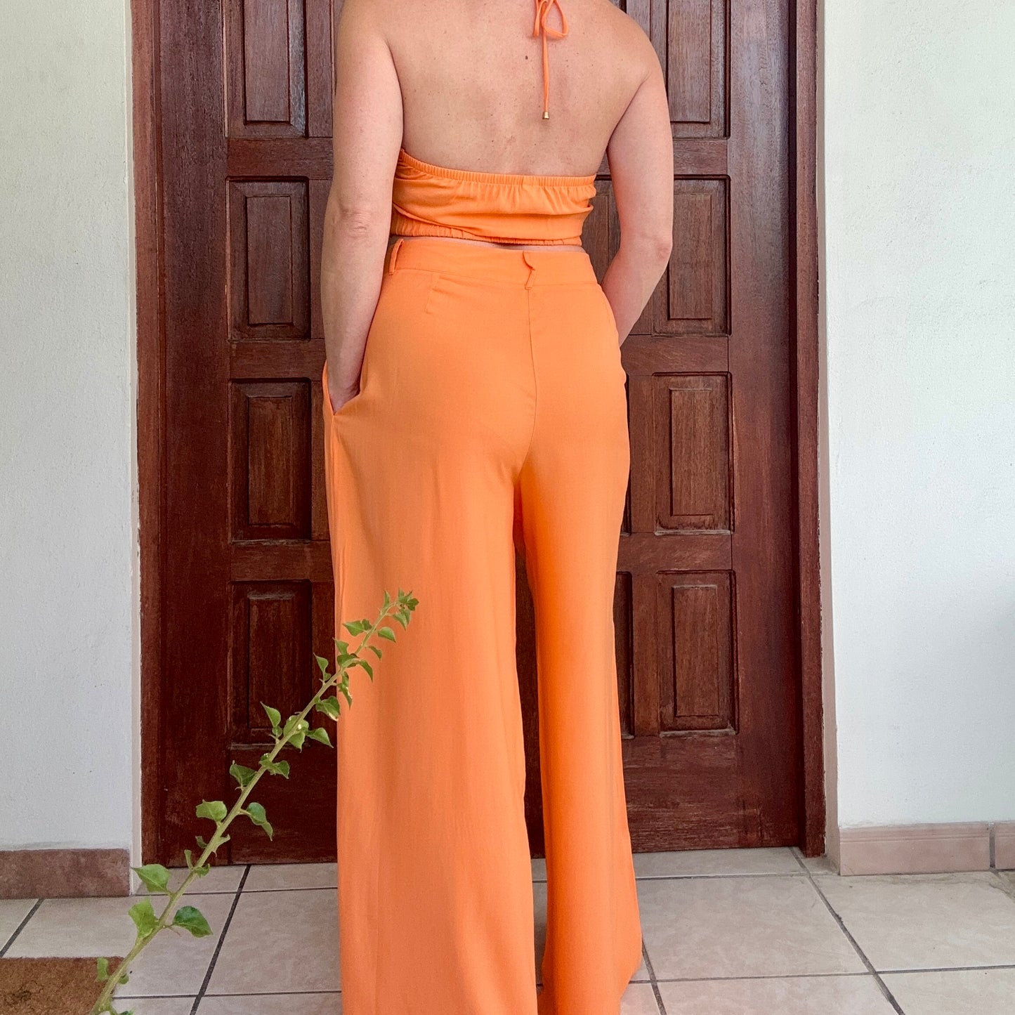 Mandarin Two Piece Set