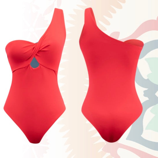 50% OFF - Scarlet Bloom Onepiece