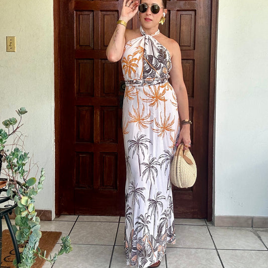 Playera Halter Dress