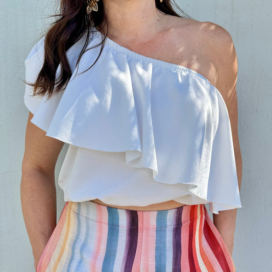 Alba One Shoulder Top
