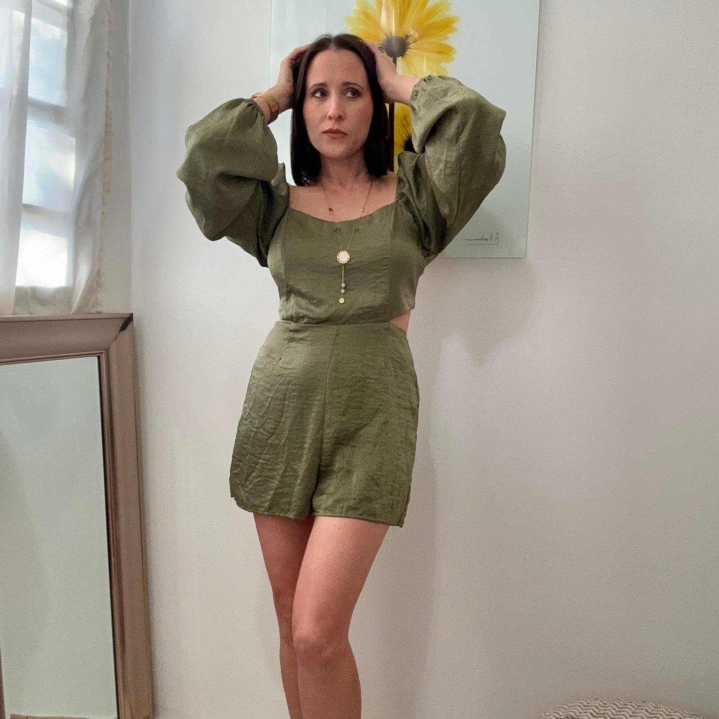 Olive Lush Romper