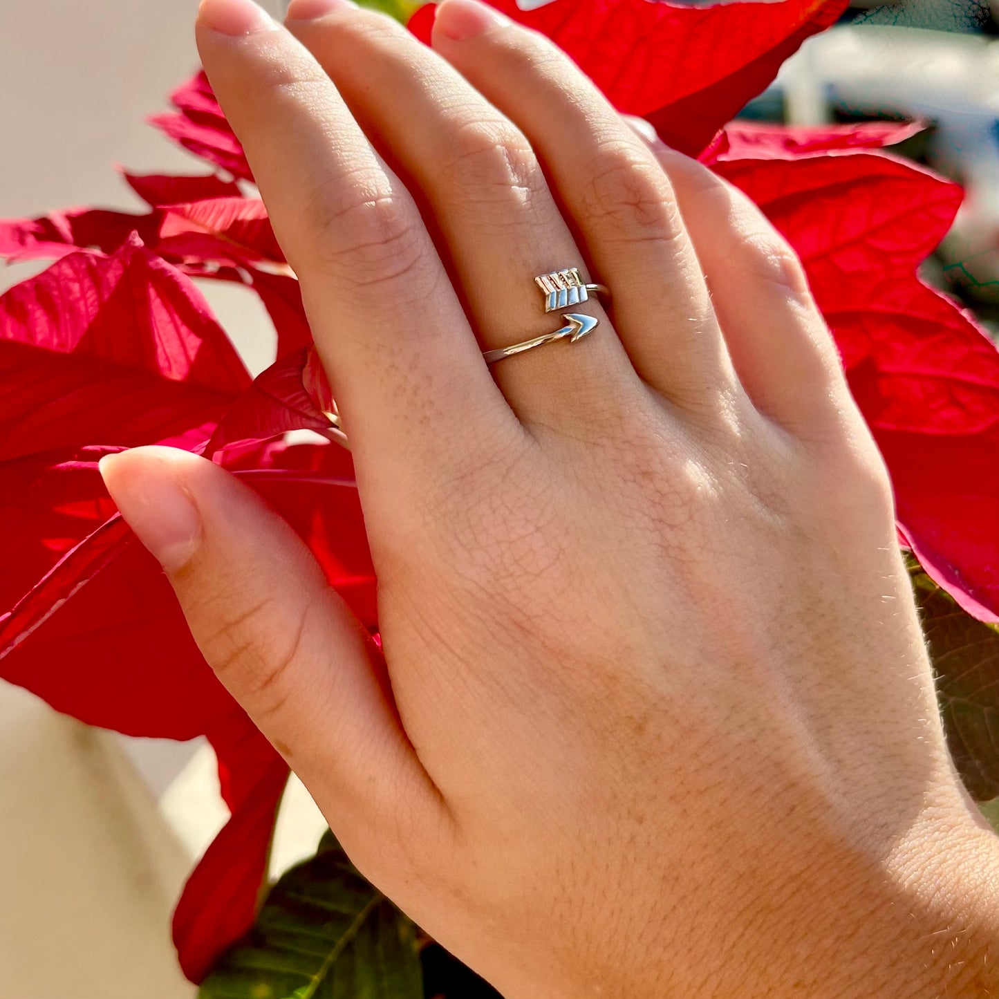 Infinity Arrow Ring